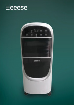 Lea, tystgående 2-i-1 luftkylare & luftfuktare, 30 m2