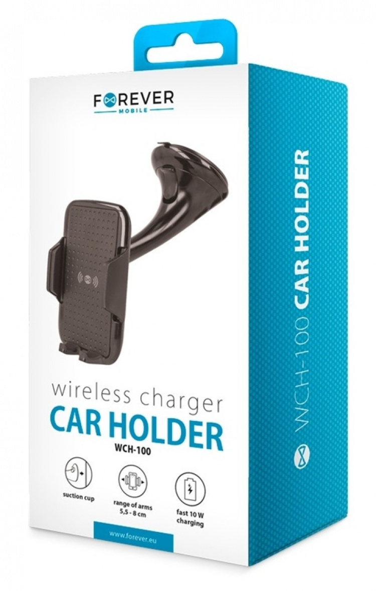 Forever WCH-100, Bilhållare med trådlös Qi-laddning