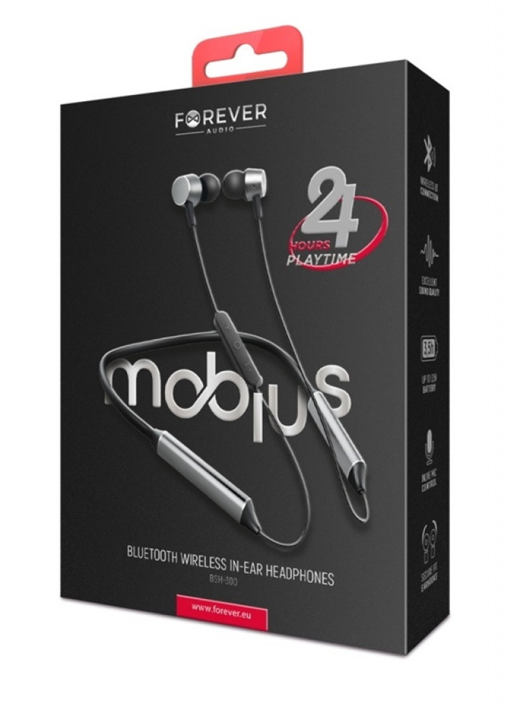 Forever Mobius (BSH-300) - Bluetooth hörlurar In-Ear