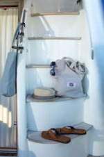 Lord Nelson VICTORY Coast Life, Tygväska Kustliv, Marinblå, 37x10x42 cm