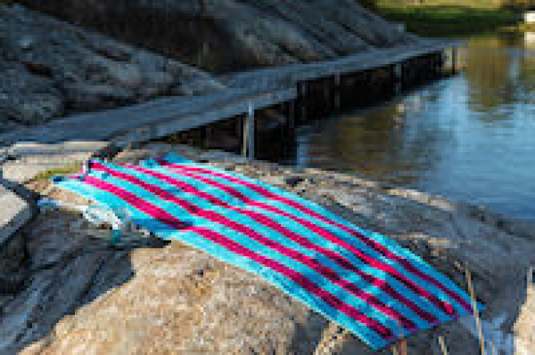 Lord Nelson VICTORY Beach Towel Cabana, Marin/Sand, 80x160 cm Lord Nelson VICTORY Beach Towel Cabana, Marin/Sand, 80x160 cm