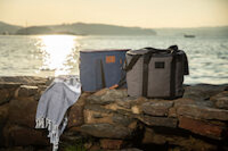 Orrefors Hunting Kylväska, Sand, 38x32x24 cm