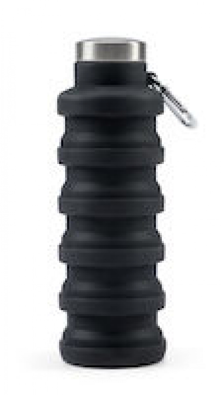 Orrefors Hunting Vattenflaska Silikon, Svart, 500 ml Orrefors Hunting Vattenflaska Silikon, Svart, 500 ml