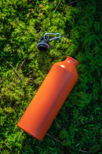 Orrefors Hunting Aluminiumflaska, Rosa