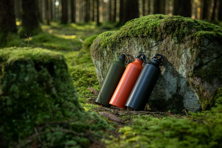 Orrefors Hunting Aluminiumflaska, Rosa