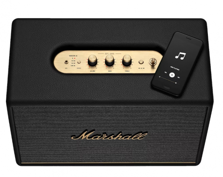 Marshall Woburn III Bluetooth-högtalare, Svart
