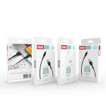 XO USB - USB-C Kabel, 1,0 m, 2,4A, Svart XO USB - USB-C Kabel, 1,0 m, 2,4A, Svart