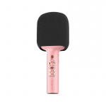 Maxlife MXBM-600 - Trådlös Karaoke-mikrofon med inbyggd högtalare, Rosa