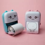 Maxlife MXTP-100 Thermal Printer - Portabel Miniskrivare med Bluetooth, Rosa 