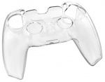 Silikongrepp Crystal case till PS5 kontroll, genomskinlig Silikongrepp Crystal case till PS5 kontroll, genomskinlig