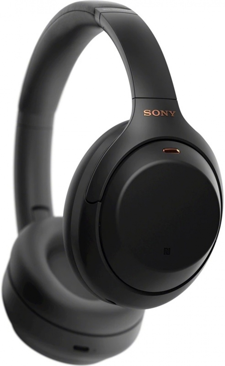 Sony WH-1000XM4 Brusreducerande trådlösa hörlurar, Svart