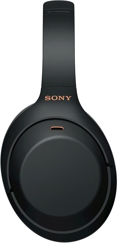 Sony trådlösa around-ear hörlurar WH-1000XM4 (svart) - Elgiganten