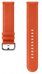 Samsung Läderarmband till Galaxy Watch, Orange Samsung Läderarmband till Galaxy Watch, Orange