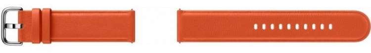 Samsung Läderarmband till Galaxy Watch, Orange Samsung Läderarmband till Galaxy Watch, Orange