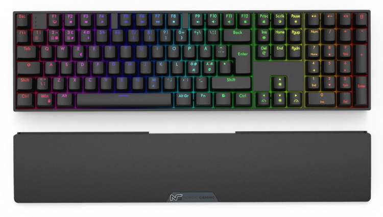 Nordic Gaming Tangentbord med RGB Nordic Gaming Tangentbord med RGB