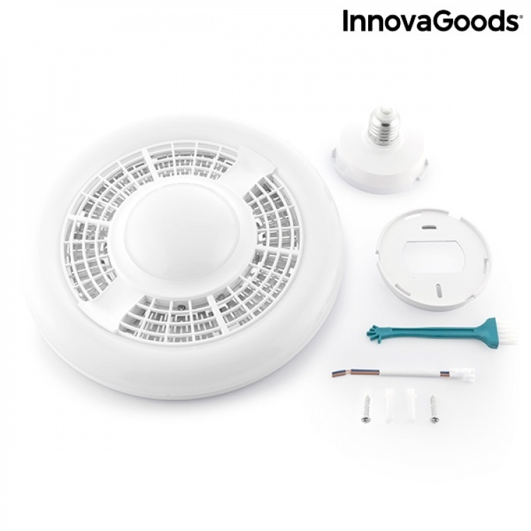 InnovaGoods Anti-Mygglampa för både tak och väggmontering InnovaGoods Anti-Mygglampa för både tak och väggmontering