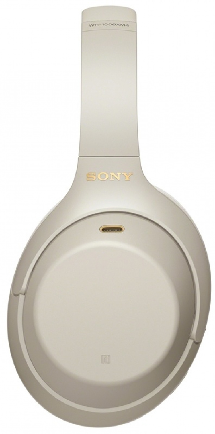 Sony WH-1000XM4 Brusreducerande trådlösa hörlurar, Silver