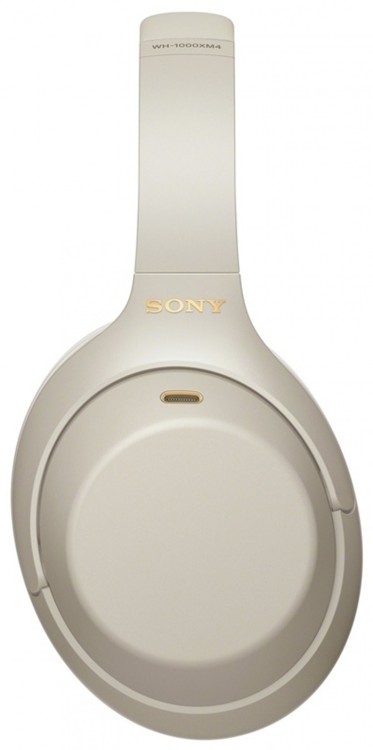 Sony WH-1000XM4 Brusreducerande trådlösa hörlurar, Silver