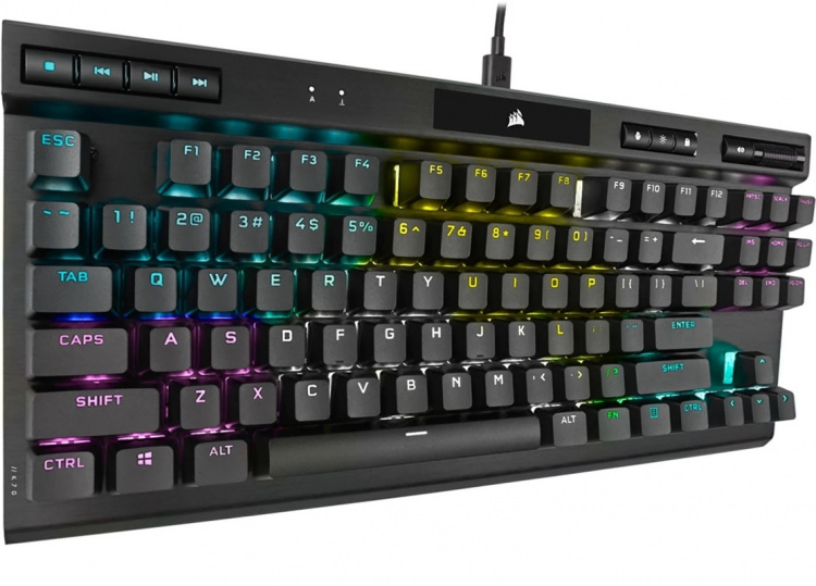 Corsair K70 TKL RGB CS MX Red Gamingtangentbord