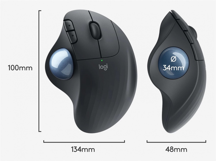 Logitech ERGO M575 Ergonomisk mus