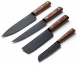 Orrefors Jernverk, Knivset Askträ, 4-Pack Orrefors Jernverk, Knivset Askträ, 4-Pack