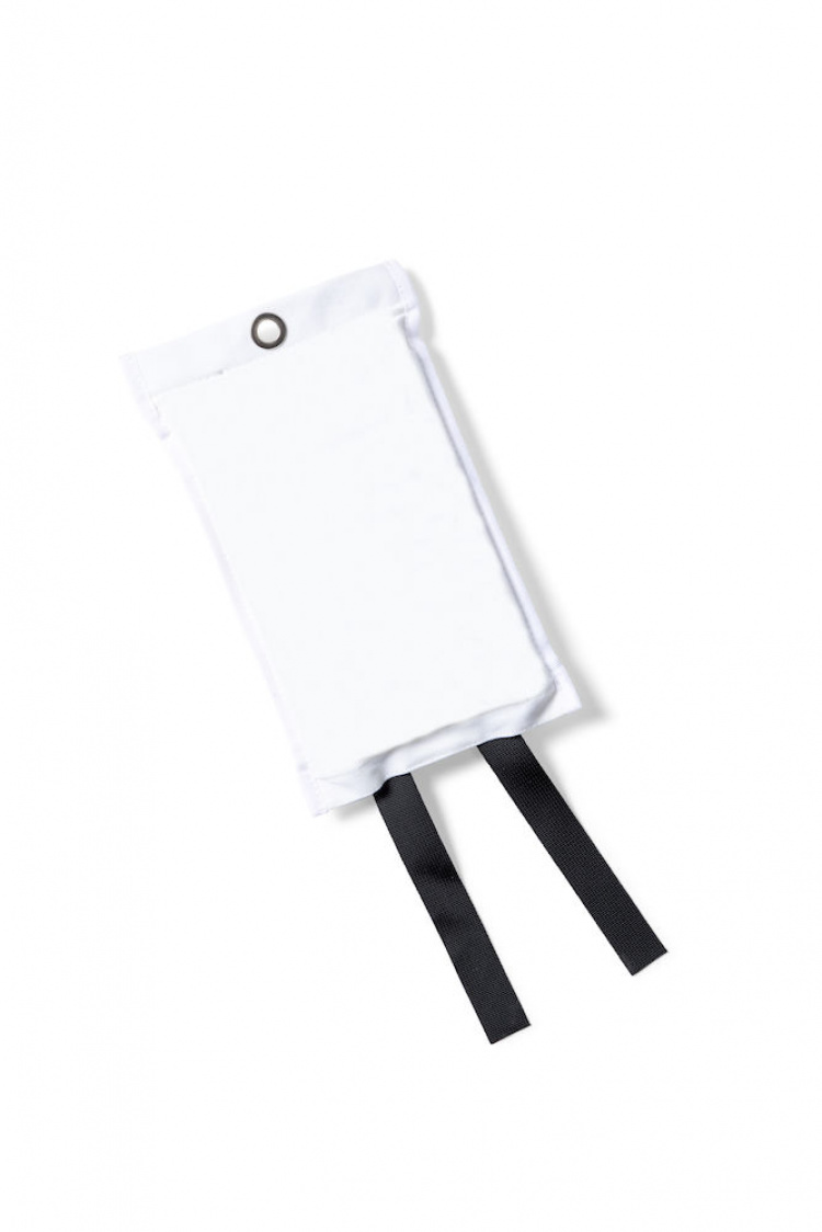 Kosta Linnewäfveri Brandfilt Mocka, Vit Kosta Linnewäfveri Brandfilt Mocka, Vit