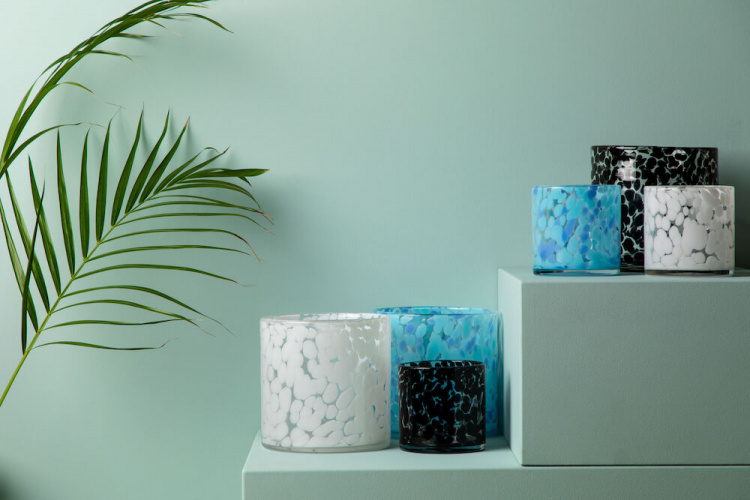 Orrefors Jernverk Mönstrad 10x10, Vit