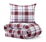 Kosta Linnewäfveri Grohed Satin 150x210cm, Röd