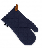 Kosta Linneväfveri Grillvante, Marinblå