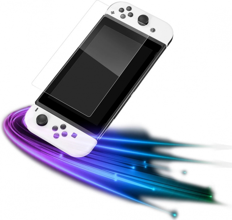 Mission SG Skärmskydd i tempererat glas till Nintendo Switch OLED