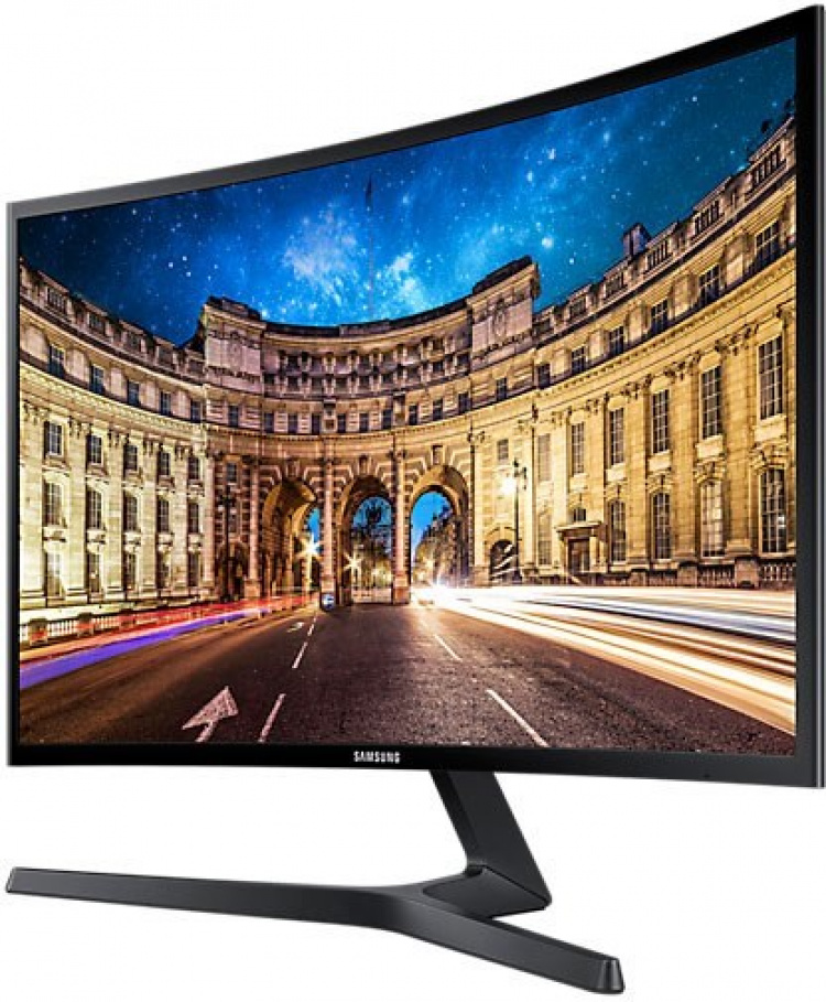 Samsung LC24F396FHRXEN Välvd 23,5-tums datorskärm, full HD 1920 x 1080, Svart