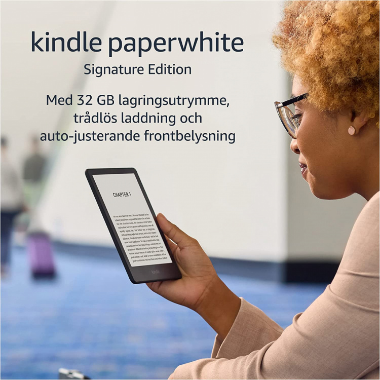 Amazon Kindle Paperwhite Signature Edition 11th gen. 2021 (32 GB), Svart