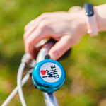 Cykelklocka Jag älskar min cykel, Blå