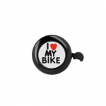 Forever Outdoor Cykelklocka Jag älskar min cykel, Svart