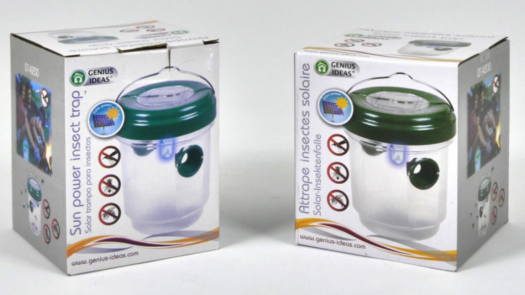 Genius Ideas Solcellsdriven insektsfälla