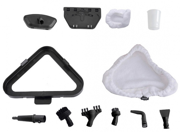 Cenocco Ångmopp med flera munstycken, Blå