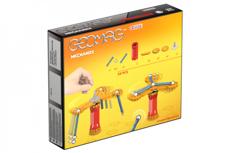 Geomag Mechanics Magnetiskt byggsystem 33 delar
