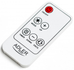 Adler AD 7723 Keramisk Värmeelement med LCD Skärm, 2000W