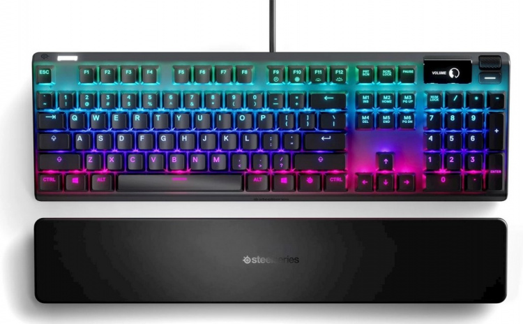 SteelSeries Apex 7 Gamingtangentbord med RGB och OLED-display