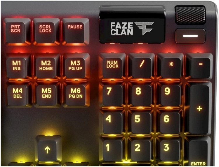 SteelSeries Apex 7 Gamingtangentbord med RGB och OLED-display