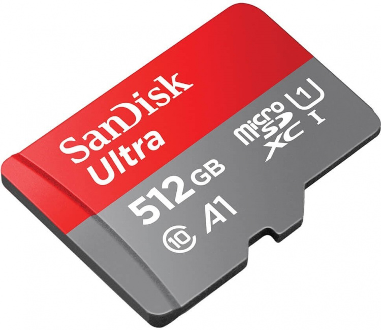 SanDisk Ultra Minneskort microSDXC, 512GB
