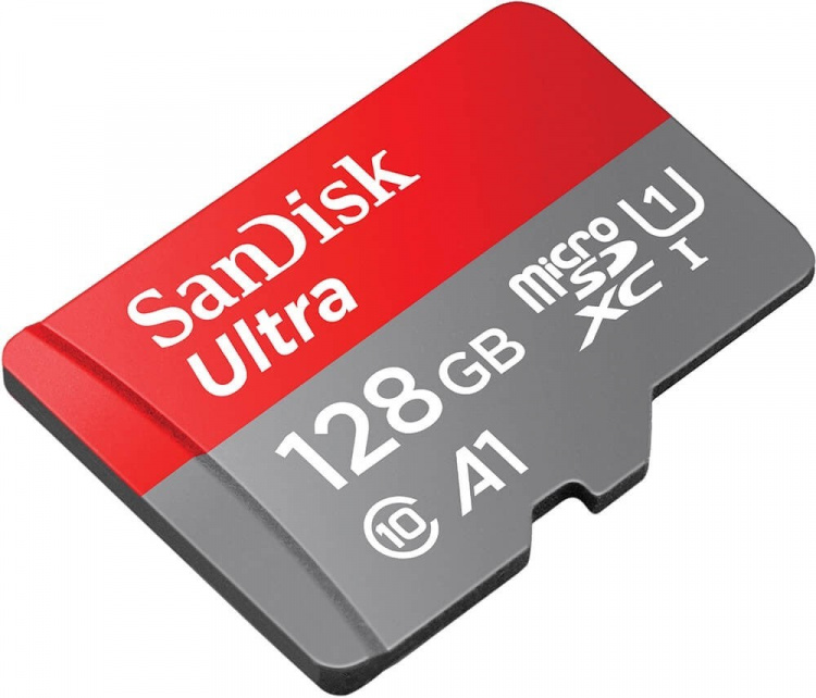 SanDisk Ultra Minneskort microSDXC, 128GB SanDisk Ultra Minneskort microSDXC, 128GB