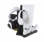 Laddningsstation för Playstation 5, 5-i-1 Laddningsstation för Playstation 5, 5-i-1