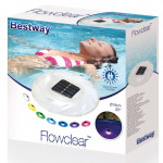 Bestway Flytande Poolbelysning LED-solcellslampa, 7 färger, 18cm