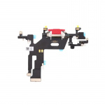 Laddkontakt med Flex till iPhone 11, Röd Laddkontakt med Flex till iPhone 11, Röd