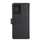 Essentials Motorola Moto G54 PU Plånboksfodral, 3 kort, Svart