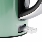 Emerio WK-133282 Vattenkokare Retro, Grön Emerio WK-133282 Vattenkokare Retro, Grön