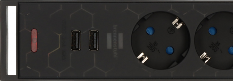 5-vägs Grenuttag LED-ljus för Gaming-setup