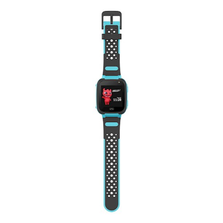Maxlife Smartwatch med silikonarmband för barn, Blå, 2G