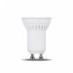 LED-Lampa, GU10 MR11, 3W, 230V, 3000K, Keramisk, Varmvitt LED-Lampa, GU10 MR11, 3W, 230V, 3000K, Keramisk, Varmvitt